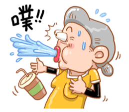 Taiwan grandmother 08 sticker #5310418