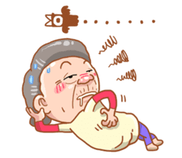 Taiwan grandmother 08 sticker #5310432