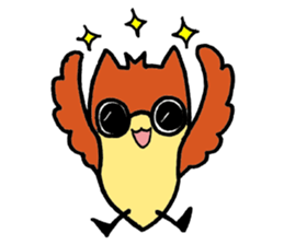 Cat Cat  owl sticker #5310481