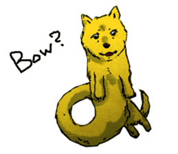 the Long Torso Dog sticker #5310755