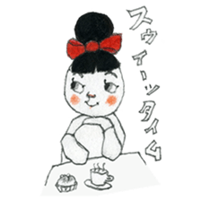 Mono girl's everyday life sticker #5311316