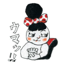 Mono girl's everyday life sticker #5311321