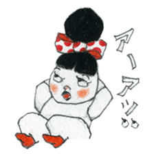 Mono girl's everyday life sticker #5311324