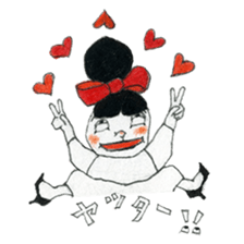 Mono girl's everyday life sticker #5311326