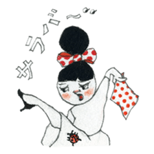 Mono girl's everyday life sticker #5311330