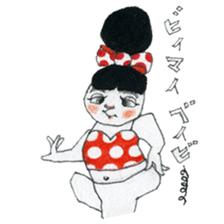 Mono girl's everyday life sticker #5311333