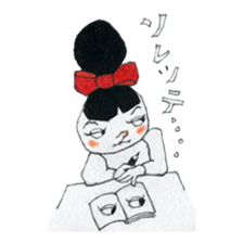 Mono girl's everyday life sticker #5311334