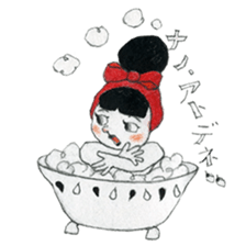 Mono girl's everyday life sticker #5311335