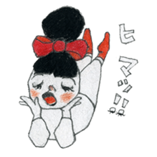 Mono girl's everyday life sticker #5311340