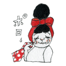 Mono girl's everyday life sticker #5311346