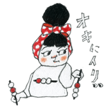 Mono girl's everyday life sticker #5311350