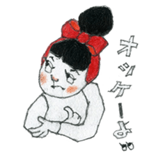 Mono girl's everyday life sticker #5311351