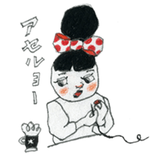 Mono girl's everyday life sticker #5311353