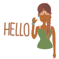 Ms. Sunburn sticker #5311400