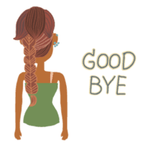 Ms. Sunburn sticker #5311401