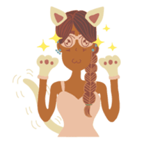 Ms. Sunburn sticker #5311409