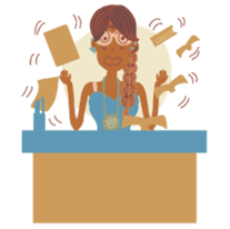 Ms. Sunburn sticker #5311412