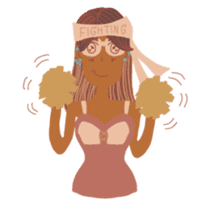 Ms. Sunburn sticker #5311417