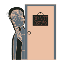 Ms. Sunburn sticker #5311420