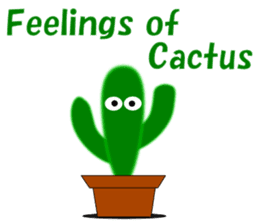 Daily conversation of cactus English sticker #5311436