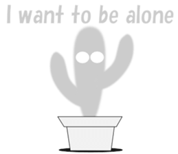 Daily conversation of cactus English sticker #5311442