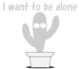 Daily conversation of cactus English sticker #5311442