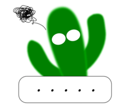 Daily conversation of cactus English sticker #5311448