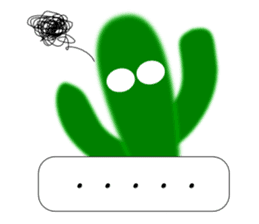 Daily conversation of cactus English sticker #5311448