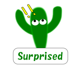 Daily conversation of cactus English sticker #5311450