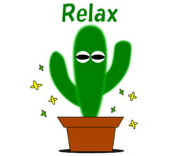 Daily conversation of cactus English sticker #5311451
