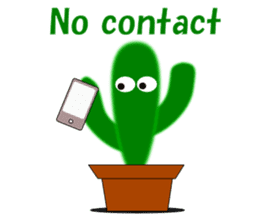 Daily conversation of cactus English sticker #5311454