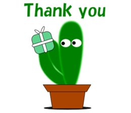 Daily conversation of cactus English sticker #5311468
