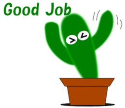 Daily conversation of cactus English sticker #5311469