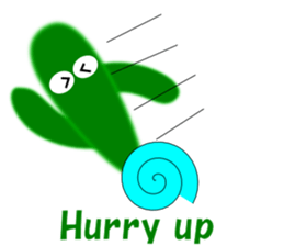 Daily conversation of cactus English sticker #5311470