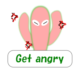 Daily conversation of cactus English sticker #5311474