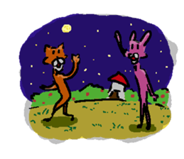 Nekota and his wonderful friends sticker #5311753