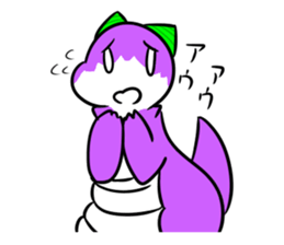 Potato weasel sticker #5312189