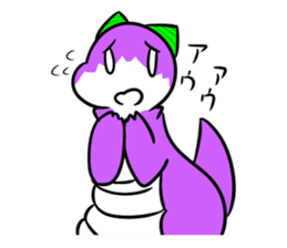 Potato weasel sticker #5312189