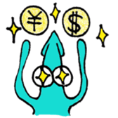 Living under the sea sticker #5312291