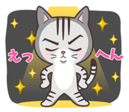 Question and answer(cute cat small snow) sticker #5312407