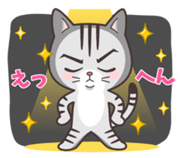 Question and answer(cute cat small snow) sticker #5312407