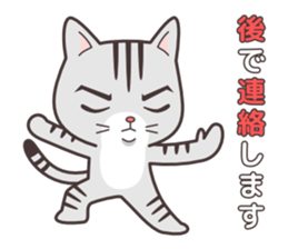 Question and answer(cute cat small snow) sticker #5312411