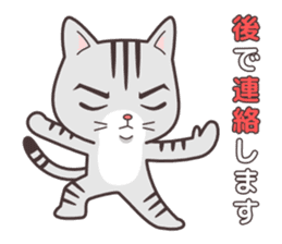 Question and answer(cute cat small snow) sticker #5312411