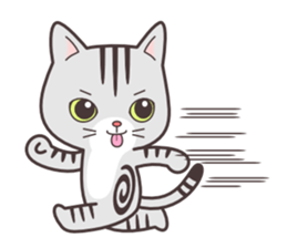Question and answer(cute cat small snow) sticker #5312432