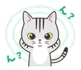 Question and answer(cute cat small snow) sticker #5312435