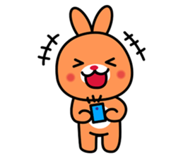 Picky dog & Silly rabbit sticker #5312441