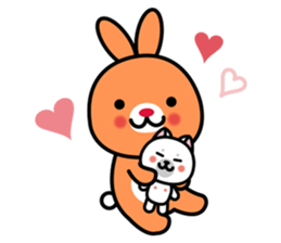 Picky dog & Silly rabbit sticker #5312466