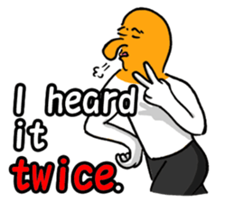 Egg-man kimmy sticker #5312597