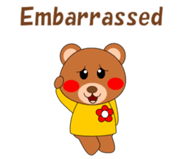 Conversation with Bear cub English sticker #5312900