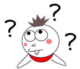 Mohawk Loose English sticker #5312918